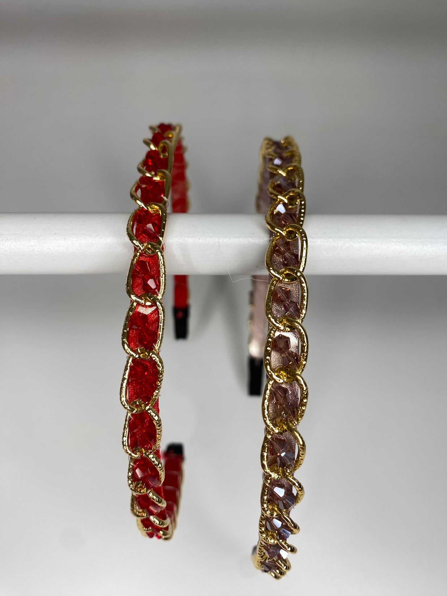 Elegant Crystal-Stone Embellished Hairbands