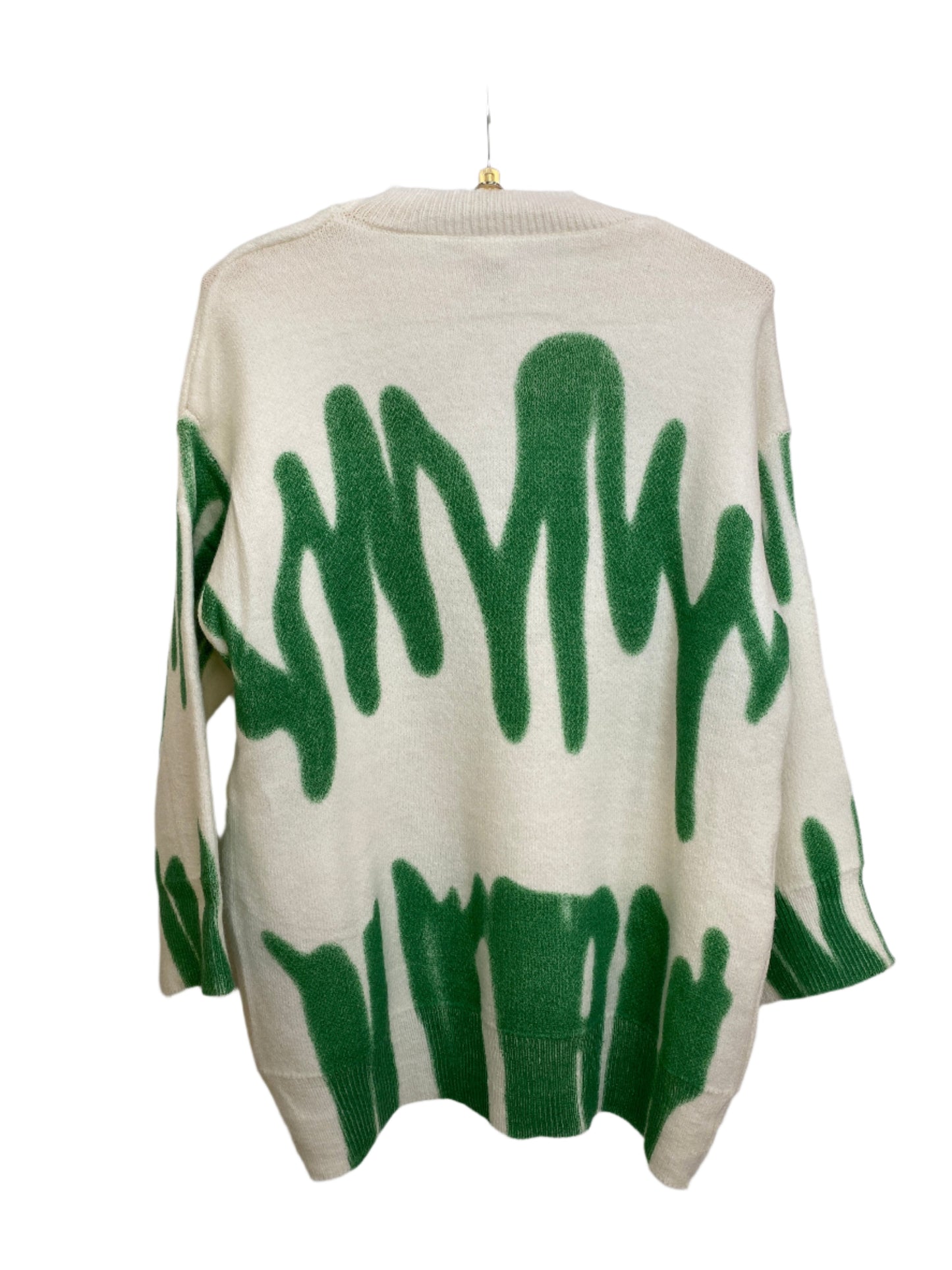 Dyed Sweater (White)