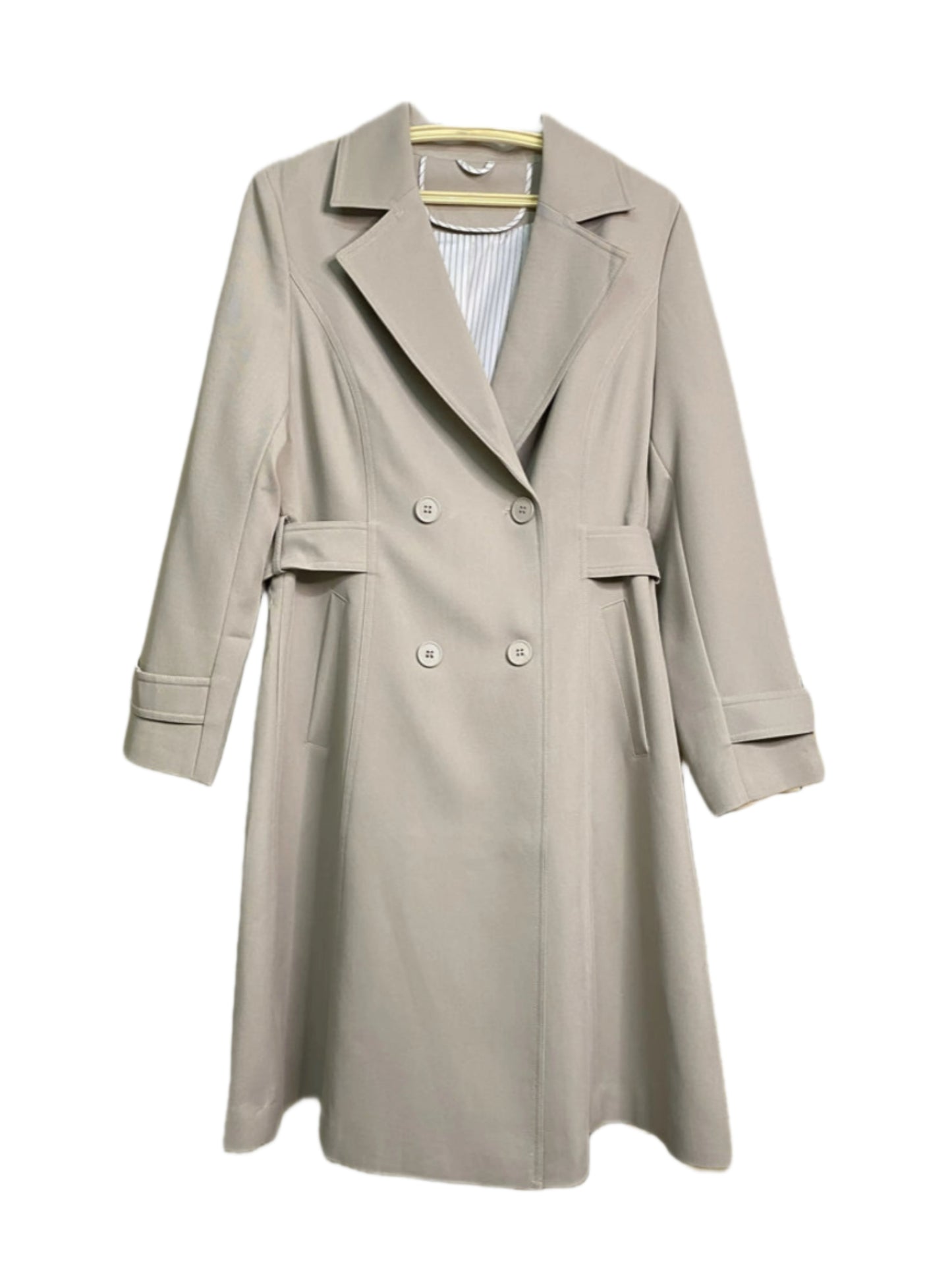 Double breasted Coat (Beige)