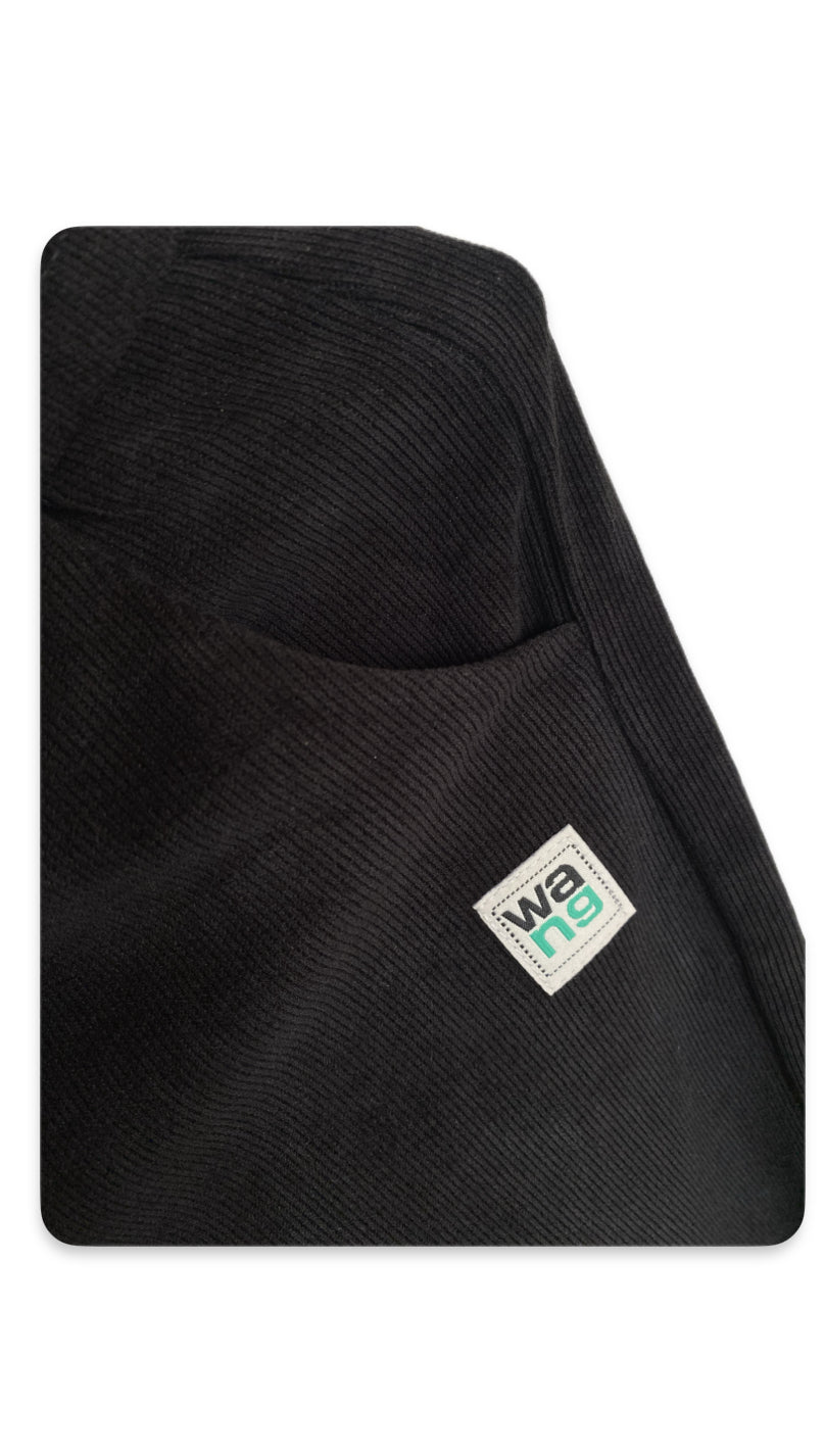 Corduroy Joggers (Black)