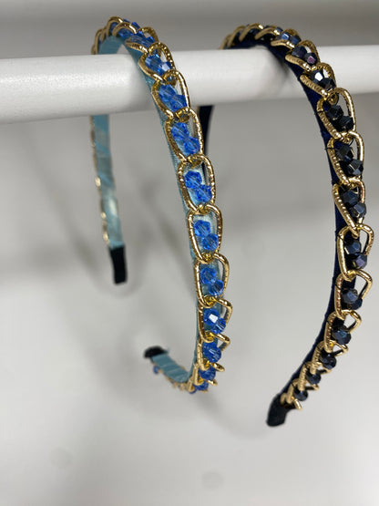 Elegant Crystal-Stone Embellished Hairbands