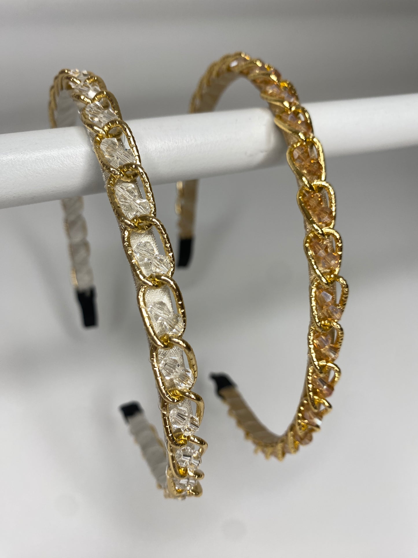 Elegant Crystal-Stone Embellished Hairbands