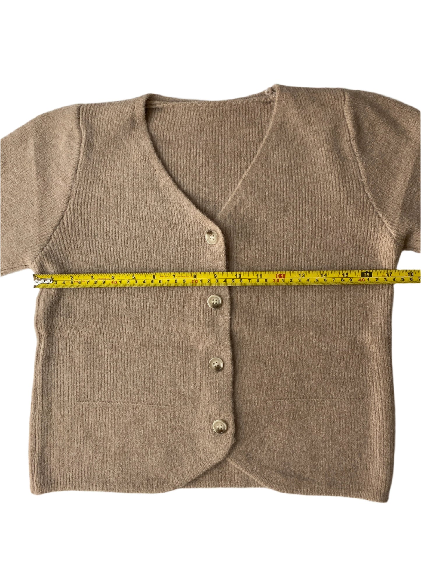 Cardigans (Beige) - One Size
