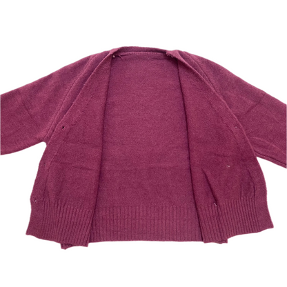 Knitted Sweater Diagonal Button - (Rose Gold)