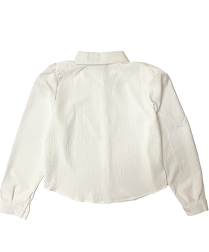 Shirt + Sweater Duo - Double the Style, Double the Charm – (Beige)
