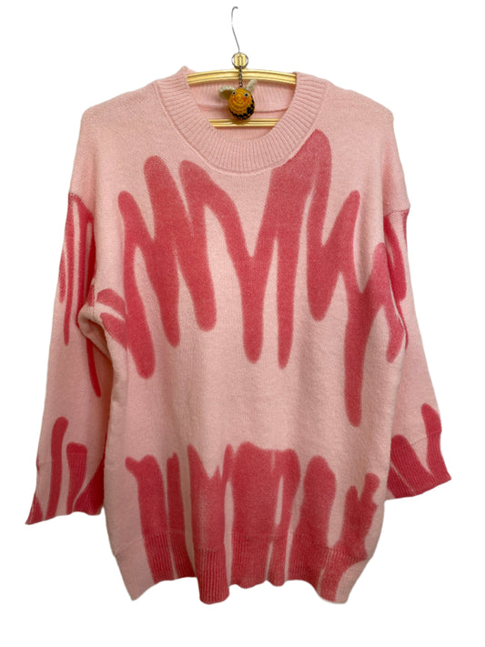 Dyed Sweater (Pink)