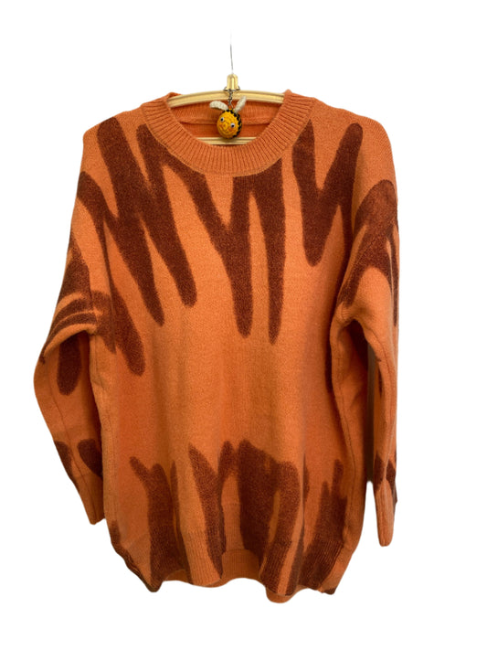 Dyed Sweater (Deep Carrot)