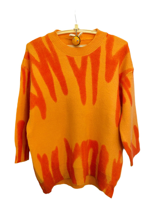 Dyed Sweater (Orange)