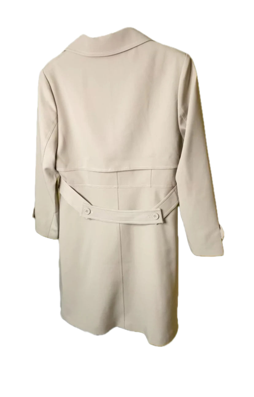 Double breasted Coat (Beige)