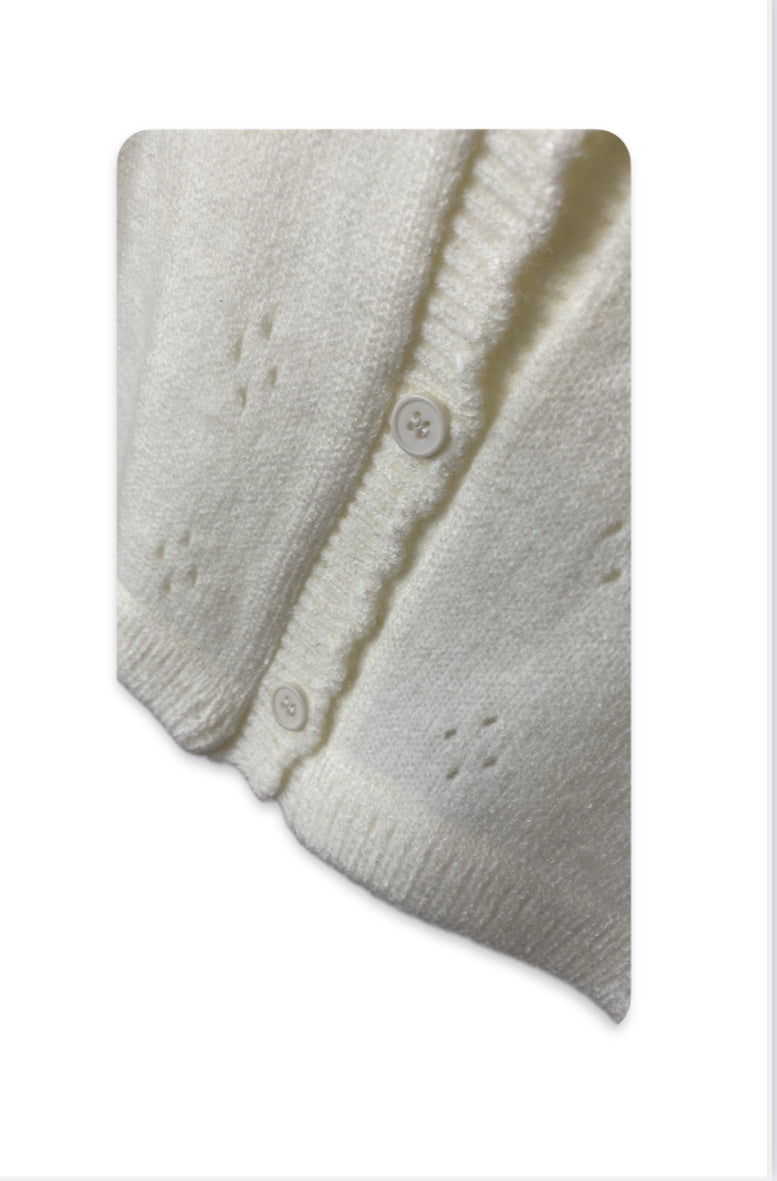 Crop sweater (Off-white)