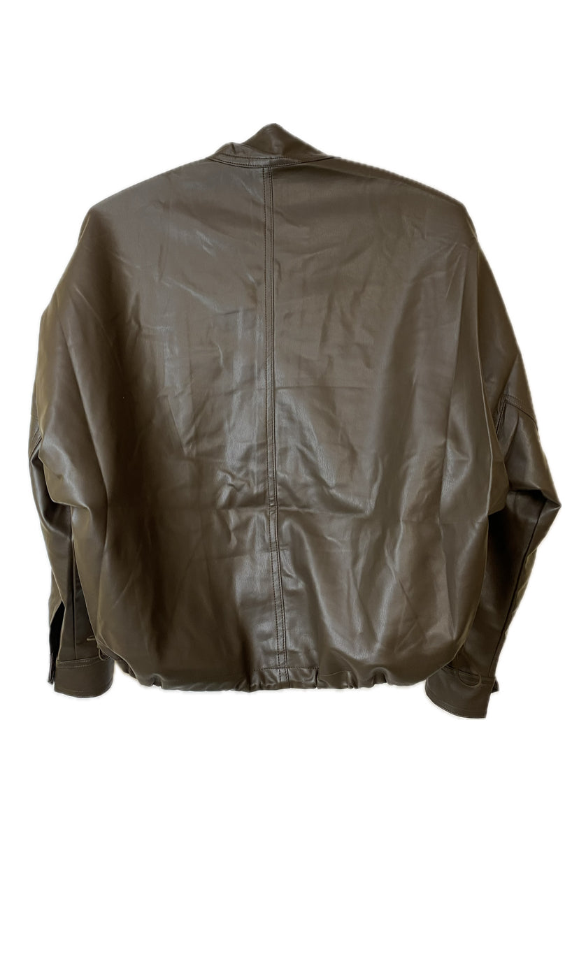Leather Jacket (Brown)