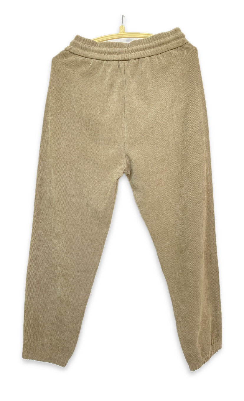 Corduroy Joggers (Beige)