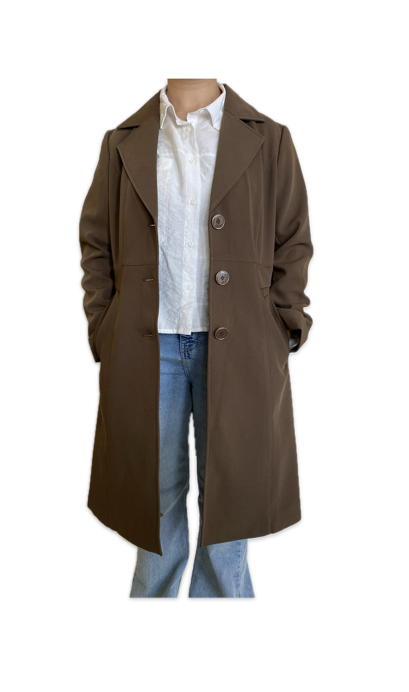 Trench Coat (Brown)