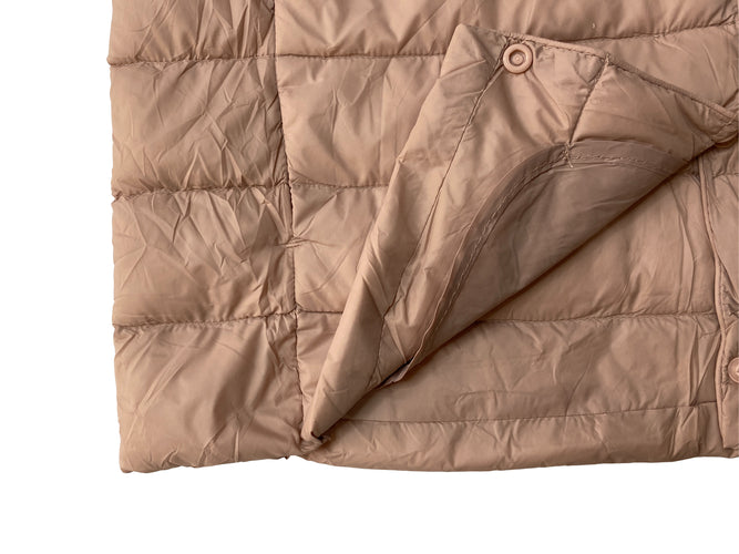 Premium Lightweight Collarless Down Vest (Pink)