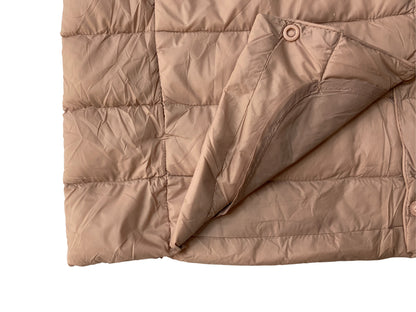 Premium Lightweight Collarless Down Vest (Pink)